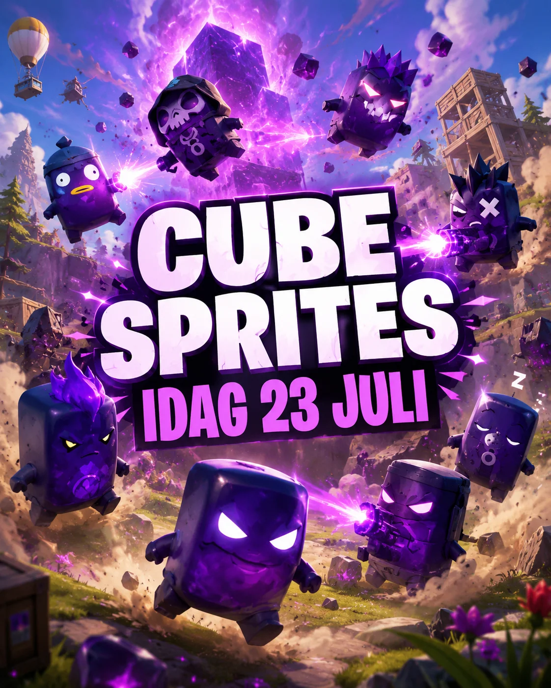 NYTT: CUBE SPRITES, LIVE!