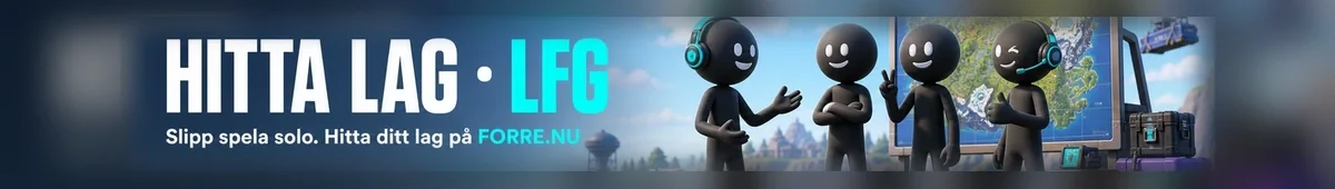 Hitta lag · LFG på FORRE.NU